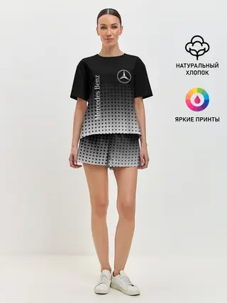 Женская пижама с шортами / Mercedes-Benz