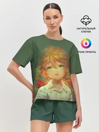 Женская пижама с шортами / The Promised Neverland