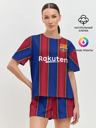Женская пижама с шортами / Messi home 20-21