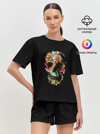 Женская пижама с шортами / Color
