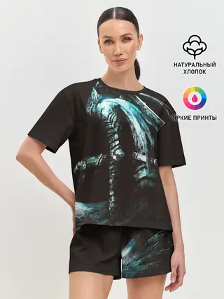 Женская пижама с шортами / Dark Souls 3 Artorias art