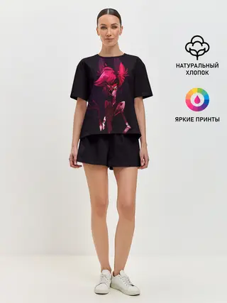Женская пижама с шортами / Отель Хазбин
