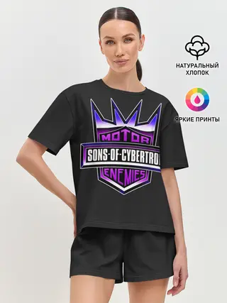 Женская пижама с шортами / Sons of cybertron