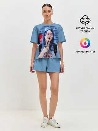 Женская пижама с шортами / BILLIE EILISH