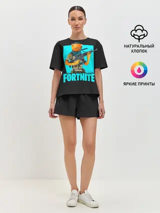 Женская пижама с шортами / Fortnite