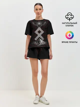Женская пижама с шортами / Один