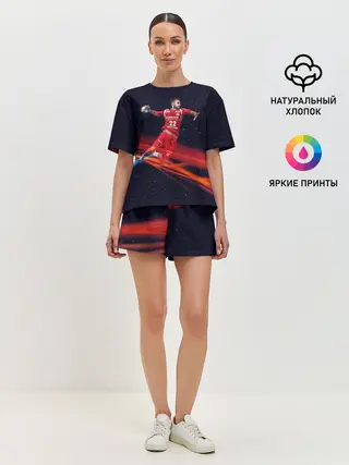 Женская пижама с шортами / Гандболист