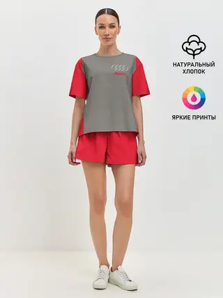 Женская пижама с шортами / AUDI | АУДИ