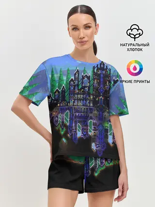 Женская пижама с шортами / TERRARIA