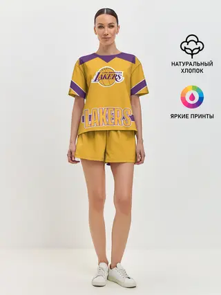 Женская пижама с шортами / Los Angeles Lakers