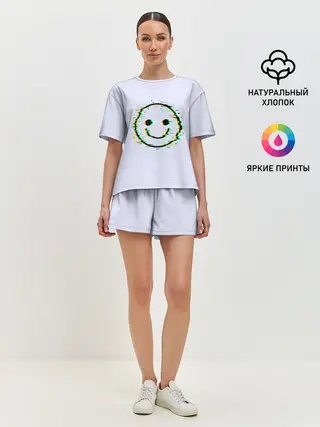 Женская пижама с шортами / Smile