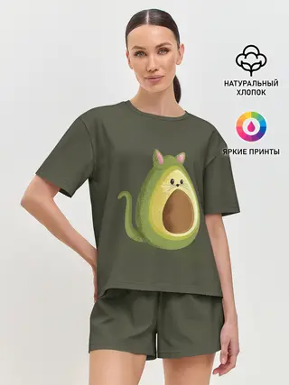 Женская пижама с шортами / AVOCATO