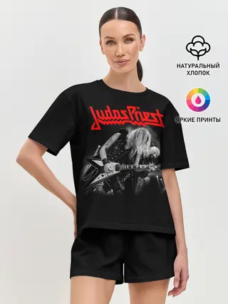 Женская пижама с шортами / JUDAS PRIEST.