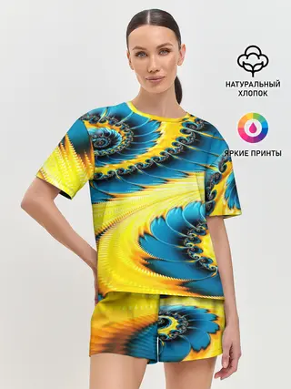 Женская пижама с шортами / ABSTRACT EXCLUSIVE