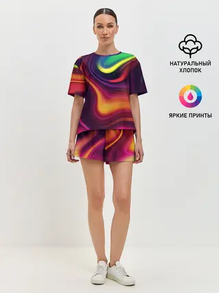 Женская пижама с шортами / Acid Club