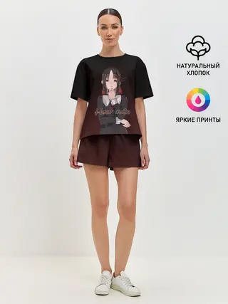 Женская пижама с шортами / Kaguya - How cute