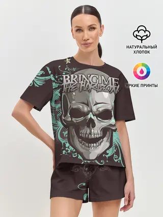 Женская пижама с шортами / Bring Me the Horizon