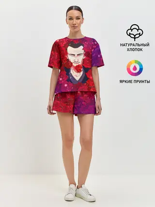 Женская пижама с шортами / ДЕВЯТЫЙ ДОКТОР КТО
