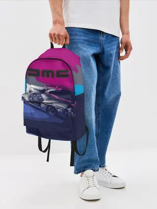 Рюкзак джинсовый / DeLorean