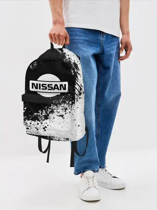 Рюкзак джинсовый / Nissan abstract sport