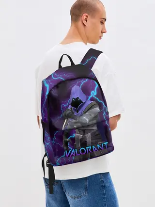 Рюкзак джинсовый / VALORANT