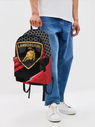 Рюкзак джинсовый / Lamborghini