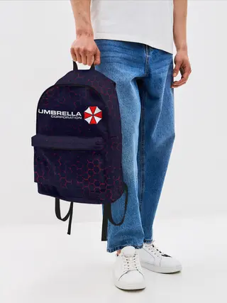 Рюкзак джинсовый / UMBRELLA CORP / АМБРЕЛЛА