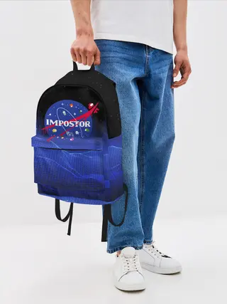Рюкзак джинсовый / IMPOSTOR / NASA.