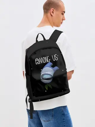 Рюкзак джинсовый / AMONG US