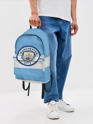 Рюкзак джинсовый / MANCHESTER CITY