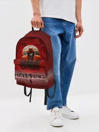 Рюкзак джинсовый / HELLSING $$$