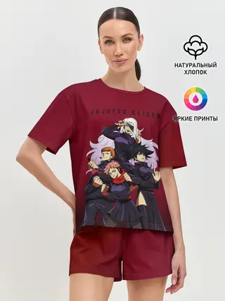Женская пижама с шортами / Магическая битва | Jujutsu Kaisen