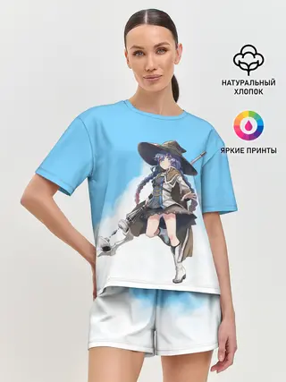 Женская пижама с шортами / Рокси Ведьма