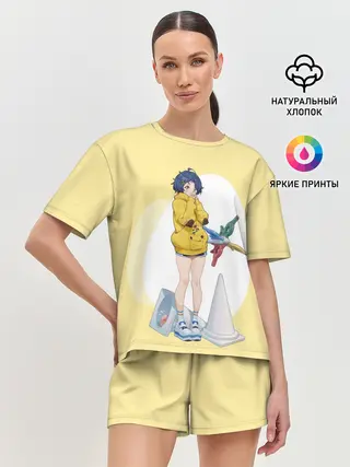 Женская пижама с шортами / А-чан