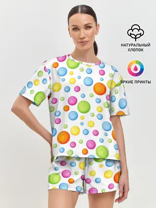 Женская пижама с шортами / СИМПЛ ДИМПЛ | SIMPLE DIMPLE