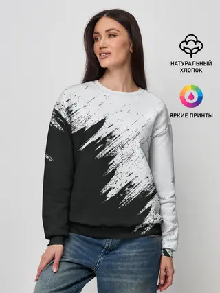 Женский свитшот / Краска и ничего лишнего!