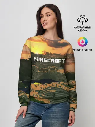 Женский свитшот / MINECRAFT