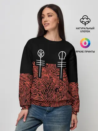 Женский свитшот / Twenty One Pilots - Blurryface