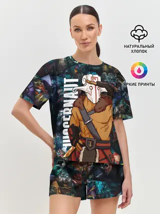 Женская пижама с шортами / Джаггернаут, ДОТА 2