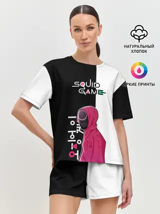 Женская пижама с шортами / Игра в кальмара | SG
