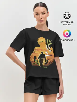 Женская пижама с шортами / Дио Брандо