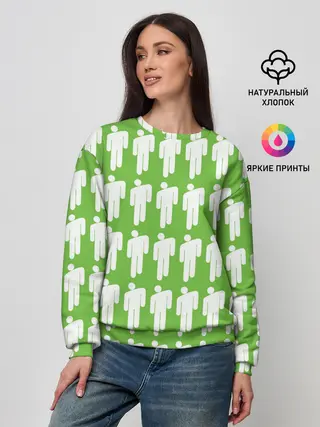 Женский свитшот / Billie Eilish