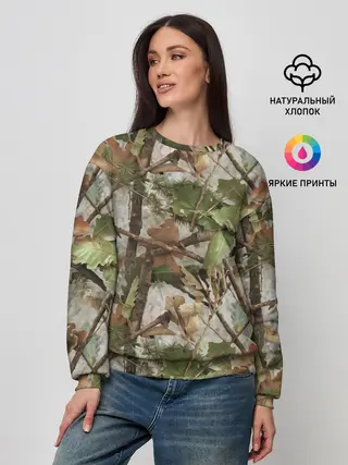 Женский свитшот / Камуфляж