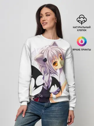Женский свитшот / High School DxD, Конэко