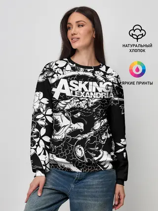 Женский свитшот / Asking Alexandria