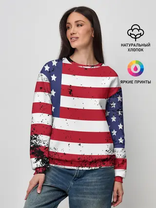 Женский свитшот / США