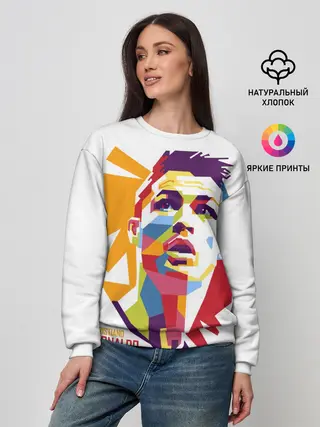 Женский свитшот / Криштиану Роналду