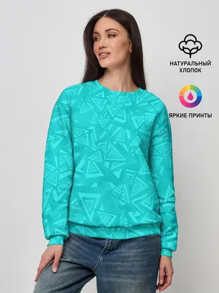 Женский свитшот / Абстракция.