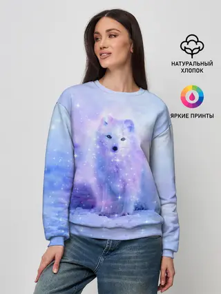 Женский свитшот / Полярная Лисица