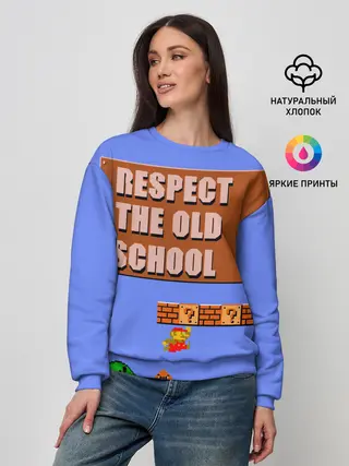 Женский свитшот / Марио
